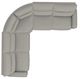 La-Z-Boy® Maddox 5-Piece Pebble Curve Manual Reclining Sectional-3