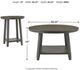 Signature Design by Ashley® Caitbrook 3-Piece Gray Occasional Table Set-2