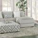 Furniture of America® Hermance 2-Piece Gray Right-Arm Facing Sectional -1