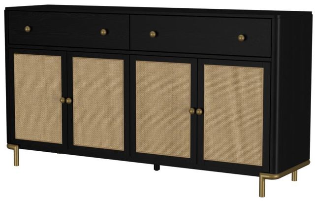 Coaster® Arini Black/Brown Sideboard-3