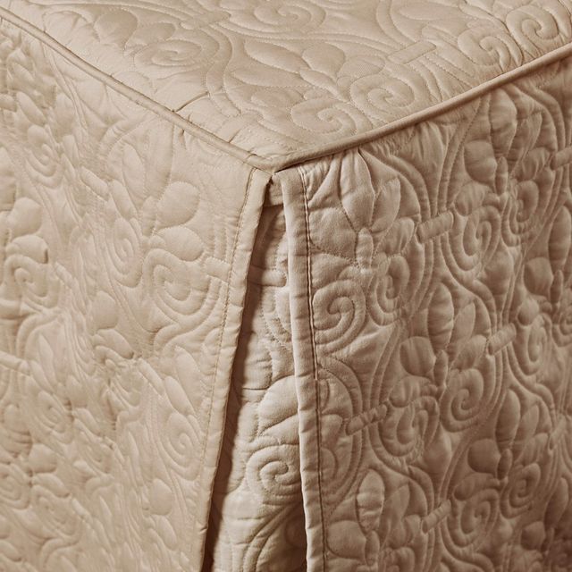 Olliix by Madison Park 3 Piece Khaki King Quebec Fitted Bedspread Set-3