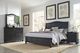 aspenhome® Oxford Black 2-Drawer Nightstand-1