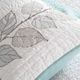 Olliix by Madison Park Blue King/California King Caelie 6 Piece Reversible Coverlet Set-5