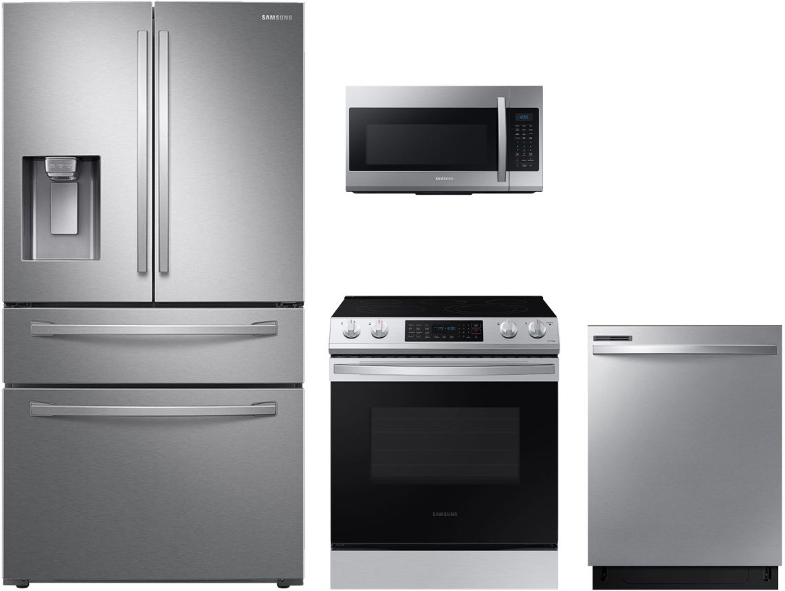 Samsung 4 Piece Stainless Steel Kitchen Package