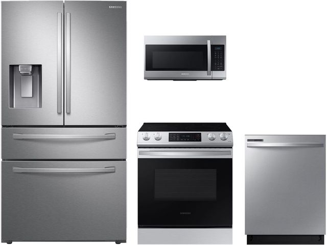 Samsung 4 Piece Stainless Steel Kitchen Package-0