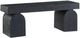 Signature Design by Ashley® Holgrove Matte Black Accent Bench-0