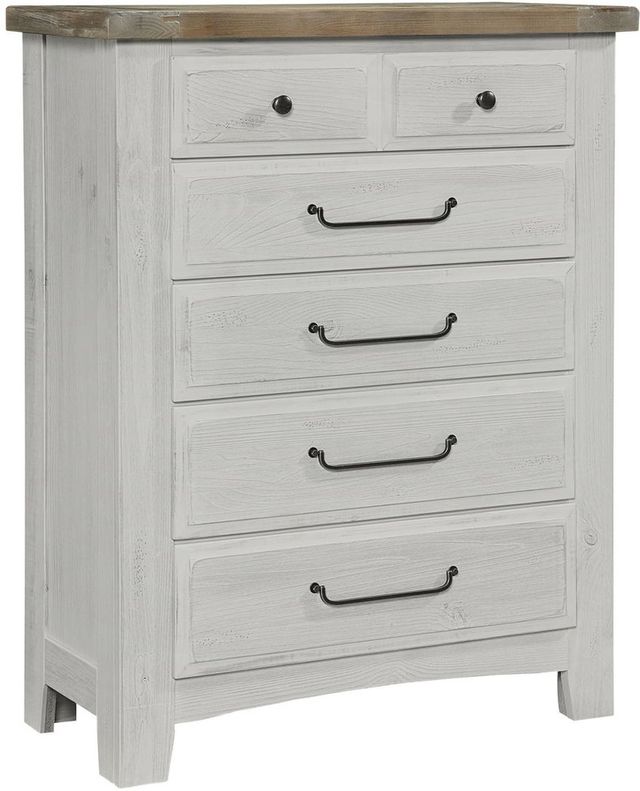 Vaughan-Bassett Sawmill Alabaster Two Tone Chest-0