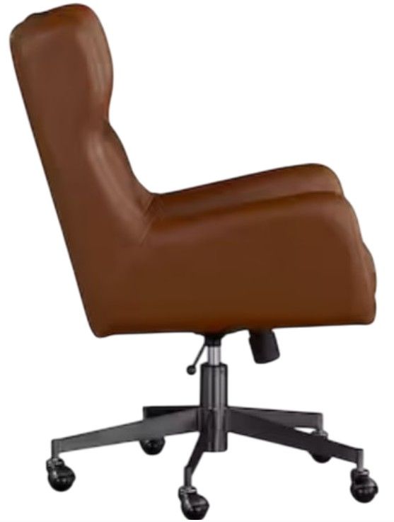 Bassett® Furniture HomeWork Lincoln Saddle Office Chair-2