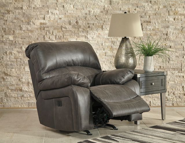 Signature Design by Ashley® Dunwell Steel Power Rocker Recliner-2