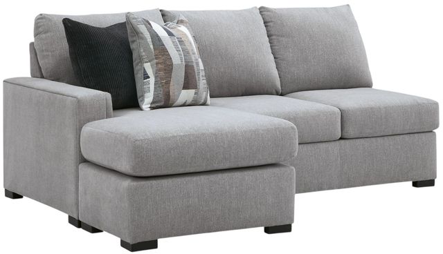 Benchcraft® Lakepoint 2-Piece Nickel Left-Arm Facing Sectional and Chaise-4