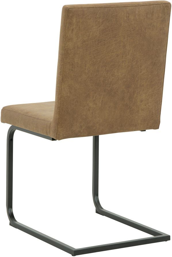 Signature Design by Ashley® Strumford Black/Caramel Dining Side Chair-1