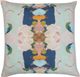 Laura Park Designs Monet's Garden Navy 22" x 22" Toss Pillow-0