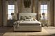 Universal Explore Home™ Dwell Asbury Oatmeal/Boulder Upholstered Queen Panel Bed-1