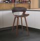 Armen Living Jagger Brown/Walnut Counter Stool-3