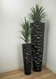 Le Present Lux Textura Black 36" Planter-3