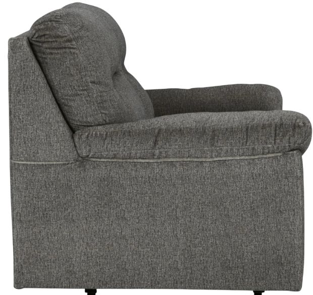 Signature Design by Ashley® Bindura Mineral Glider Loveseat-2