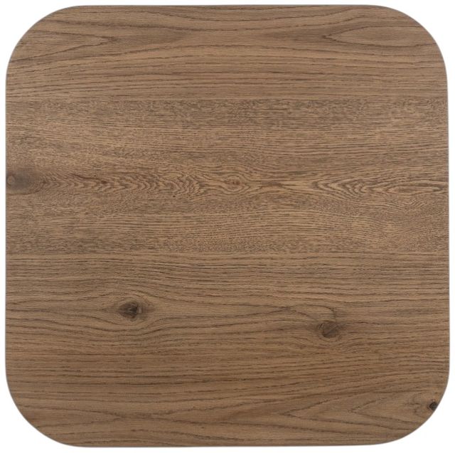 Classic Home Vander Tawny Brown Square End Table-3
