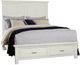 Artisan & Post by Vaughan-Bassett Maple Road Soft White Queen Storage Panel Mansion Bed-0