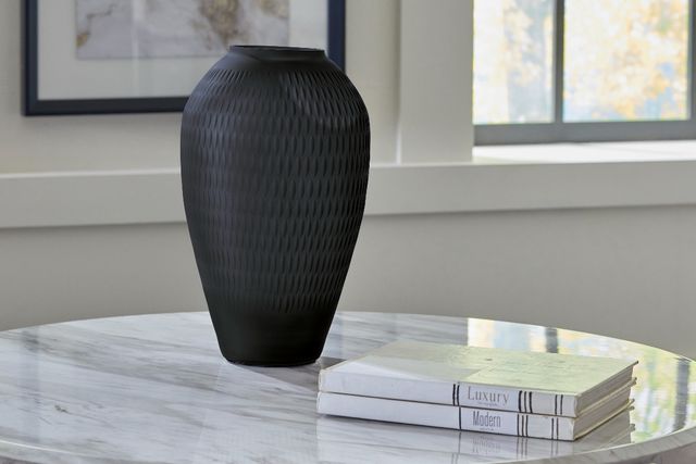 Signature Design by Ashley® Etney Slate 9" Vase-2