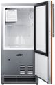 Summit® 15" 25 lb. Panel Ready Ice Maker-4