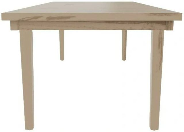Mavin Customizable 42" x 72" Rectangular Plank Extendable Dining Table with 18" Leaf-2