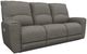 La-Z-Boy® Cassian Charcoal Power Reclining Sofa with Headrest and Lumbar-0