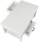 Jofran Inc. North Fork White Coffee Table-3
