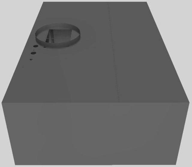 Vent-A-Hood® 36" Gunsmoke Wall Mounted Range Hood-1
