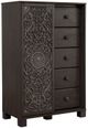 Signature Design by Ashley® Paxberry 4-Piece Black Queen Panel Bed Set-4