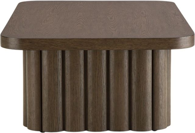 Signature Design by Ashley® Darimore Burnished Brown Rectangular Cocktail Table-2