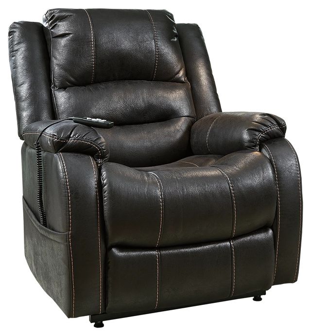 Signature Design by Ashley® Yandel Black Power Lift Recliner-0