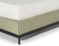 Natuzzi Editions Customizable Lake Queen Leather Bed-2