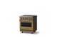 Viking® 5 Series 30" Golden Hour Pro Style Induction Range with Polished Chrome Trim-2