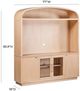 TOV Furniture Marlow Natural Entertainment Center-2