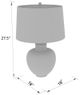 Surya Cooper Light Gray Table Lamp-2