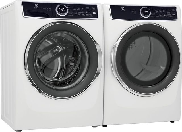 Electrolux® White Front Load Washer & Gas Dryer Laundry Pair-3