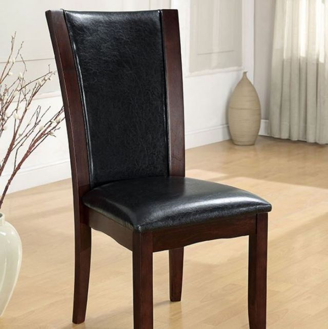Furniture of America® Manhattan 7-Piece Brown Cherry Dining Set-3