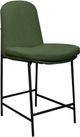 International Furniture Direct America Olive Green Upholstered Barstool-1