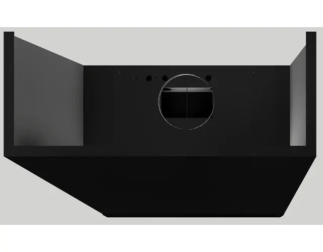 Vent-A-Hood® 42" Black Wall Hood-1