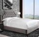 Parker House® Jasmine Flannel California King Upholstered Panel Bed-1