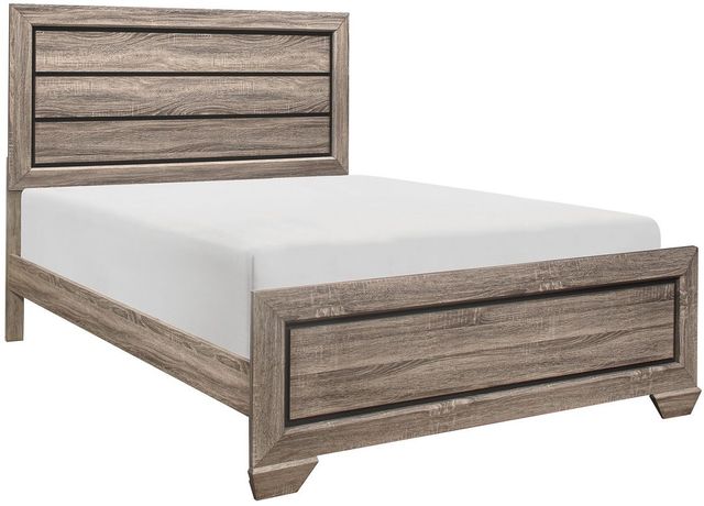 Homelegance® Beechnut Natural Full Panel Bed-0