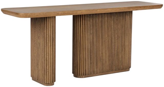 Classic Home Vander Tawny Brown Console Table-2