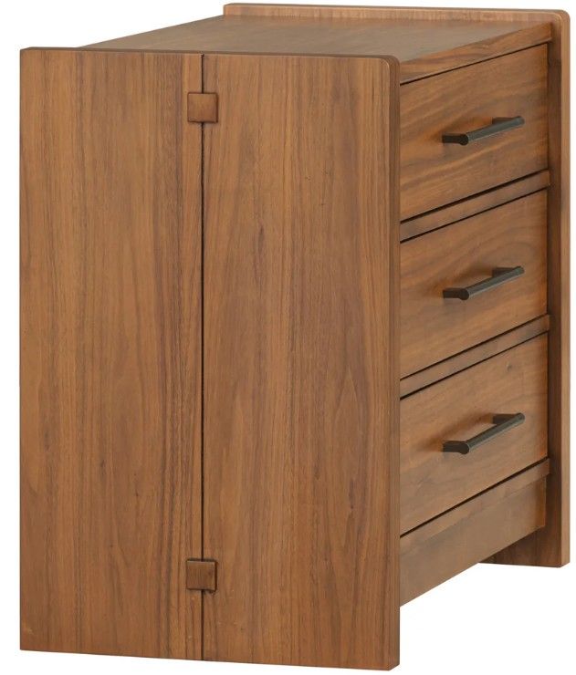 Flexsteel® Lincoln Walnut Nightstand-4