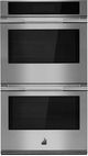 Jennair® RISE™ 30" Stainless Steel Double Electric Wall Oven with MultiMode® True Convection with Smooth Glide Flat-Tine Racks-0