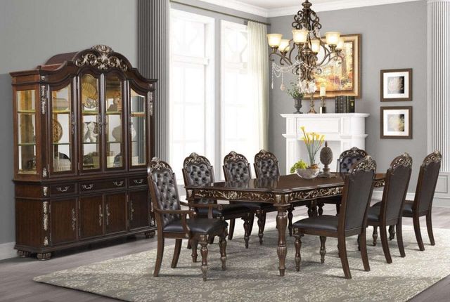 New Classic® Home Furnishings Maximus Cherry Dining Arm Chair-1