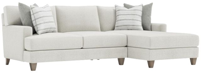Bernhardt Mila Bernhardt Living 2-Piece White Right-Arm Facing Sectional-0