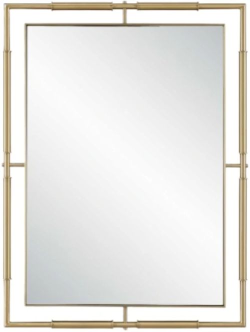 Uttermost® It's All Connected Brass Mirror-0