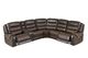 Drew & Jonathan Home 6pc Leather Power Reclining Sectional with Power Headrest-2