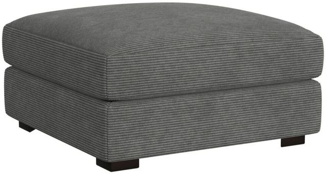 Elements International Arizona Steno Charcoal Ottoman-0