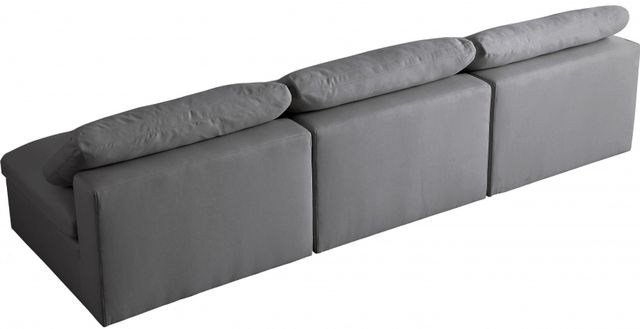 Meridian Furniture Serene Grey Armless Modular Sofa-1